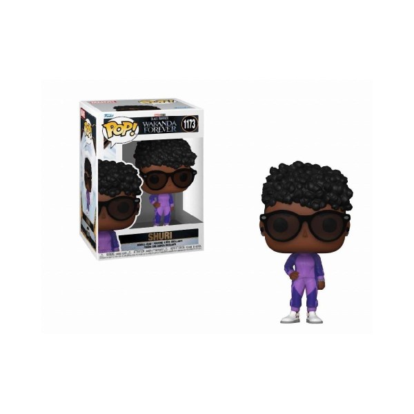 Funko Pop! Marvel: Black Panther Wakanda Forever - Shuri #1173 Bobble-Head Vinyl Figure Funko Pop! Marvel: Black Panther Wakanda Forever - Shuri #1173 Bobble-Head Vinyl Figure