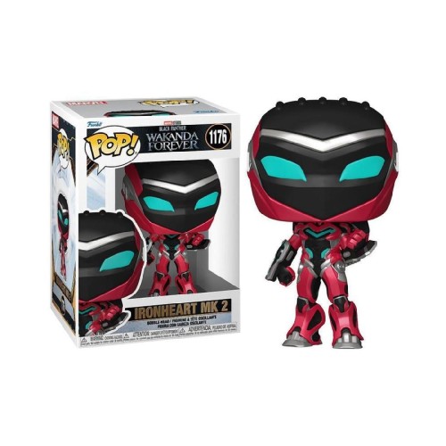 Funko Pop! Marvel: Black Panther Wakanda Forever - Iron Heart MK 2 #1176 Bobble-Head Vinyl Figure