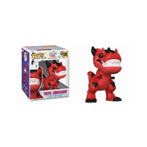 Funko Pop! Super Marvel: Moon Girl & Devil Dinosaur S1 - Devil Dinosaur #1120 Bobble-Head Vinyl Figure (6