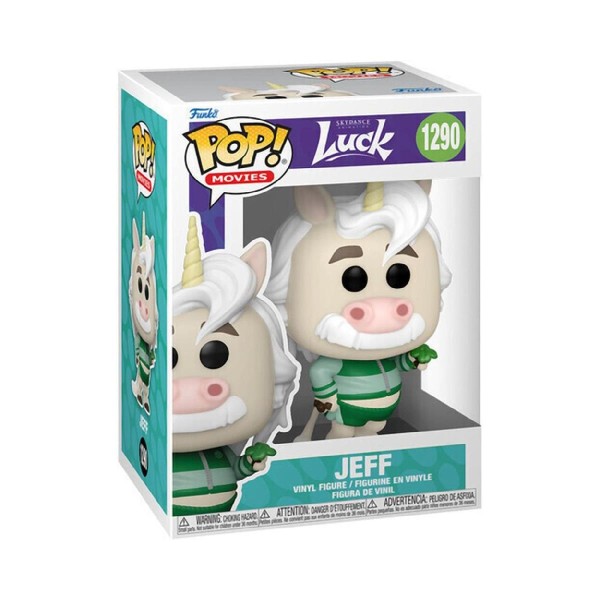 Funko Pop! Movies: Luck - Jeff #1290 Vinyl Figure Funko Pop! Movies: Luck - Jeff #1290 Vinyl Figure