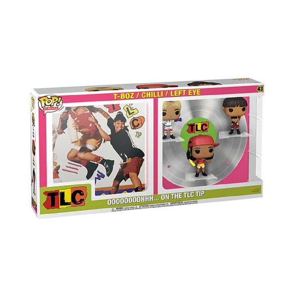 Funko Pop! Albums Deluxe: TLC - Oooooooohhh... on the TLC Tip (T-Boz / Chilli / Left Eye) #43 Vinyl Figures Funko Pop! Albums Deluxe: TLC - Oooooooohhh... on the TLC Tip (T-Boz / Chilli / Left Eye) #43 Vinyl Figures