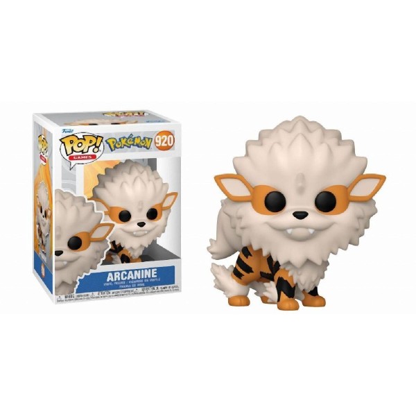 Funko Pop! Games: Pokemon - Arcanine #920 Vinyl Figure