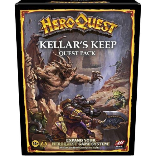 Hasbro Avalon Hill HeroQuest: Kellars Keep Quest Pack (Expansion) (English Language) (F4543)