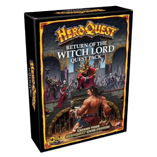 Hasbro Avalon Hill HeroQuest: Return of Witch Lord Quest Pack (Expansion) (English Language) (F4193) Hasbro Avalon Hill HeroQuest: Return of Witch Lord Quest Pack (Expansion) (English Language) (F4193)