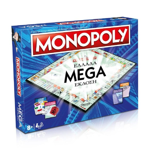 Winning Moves Monopoly - Ελλάδα Mega Έκδοση Επιτραπέζιο (Ελληνική Γλώσσα) (WM03425-GRK) Winning Moves Monopoly - Ελλάδα Mega Έκδοση Επιτραπέζιο (Ελληνική Γλώσσα) (WM03425-GRK)