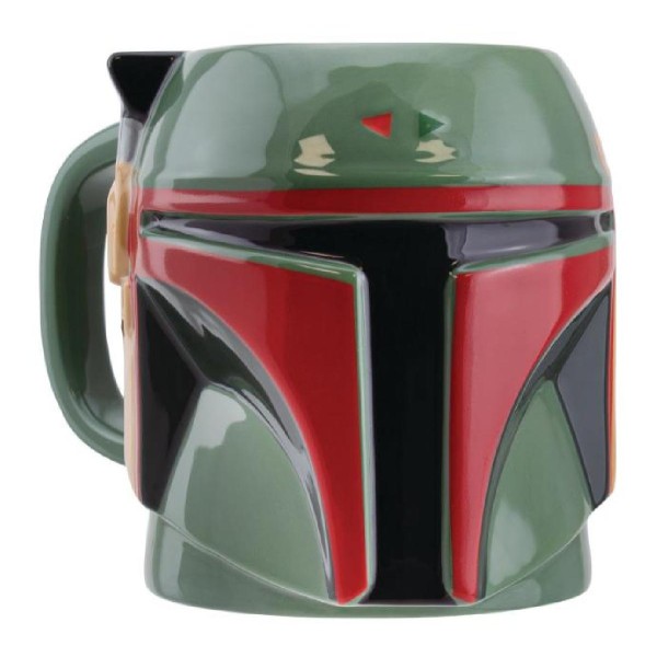 Paladone Disney Star Wars: The Book of Boba Fett - Boba Fett Shaped Mug (PP9457SW)