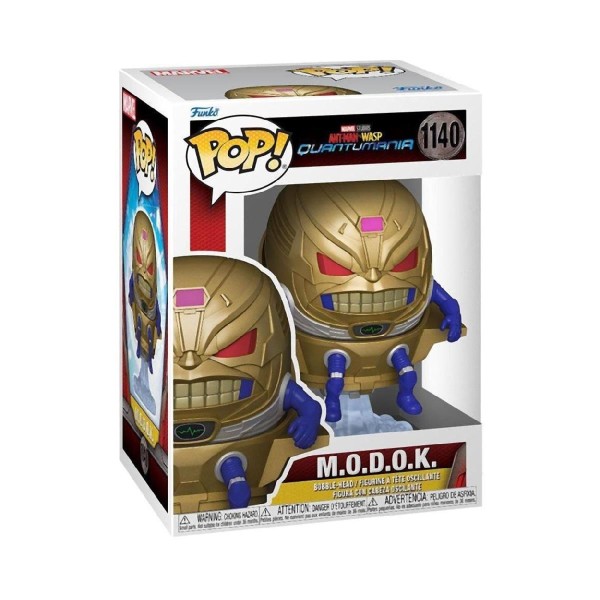 Funko Pop! Marvel: Ant Man Wasp Quantumania - M.O.D.O.K #1140 Bobble-Head Vinyl Figure Funko Pop! Marvel: Ant Man Wasp Quantumania - M.O.D.O.K #1140 Bobble-Head Vinyl Figure