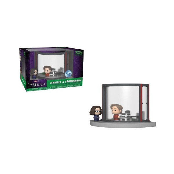 Funko Mini Moments: She-Hulk - Jennifer & Abomination Vinyl Figures Funko Mini Moments: She-Hulk - Jennifer & Abomination Vinyl Figures