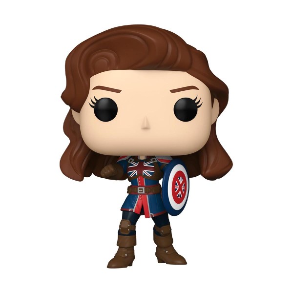 Funko Pop! Marvel: What If - Captain Carter (Special Edition) #1468 Bobble-Head Vinyl Figure Funko Pop! Marvel: What If - Captain Carter (Special Edition) #1468 Bobble-Head Vinyl Figure