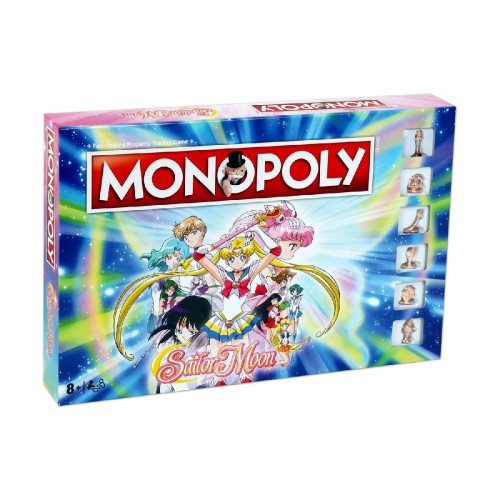 Winning Moves Monopoly: Sailor Moon Board Game (English Language) (036177)