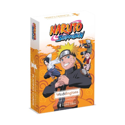 Winning Moves: Waddingtons No.1 - Naruto Playing Cards (WM03022-EN1)