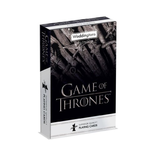 Winning Moves: Waddingtons No.1 - Game of Thrones Playing Cards (WM03470-EN1)