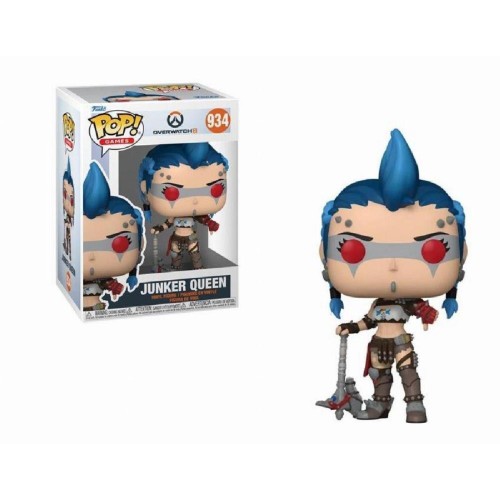Funko Pop! Games: Overwatch 2 – Junker Queen #934 Vinyl Figure