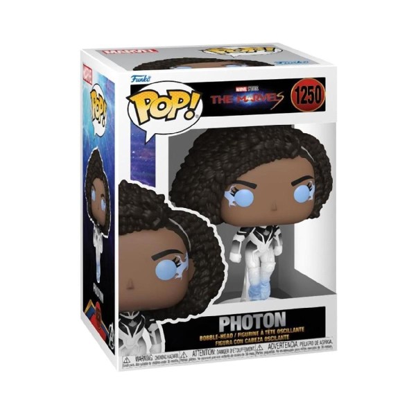 Funko Pop! The Marvels - Photon #1250 Bobble-Head Vinyl Figure Funko Pop! The Marvels - Photon #1250 Bobble-Head Vinyl Figure