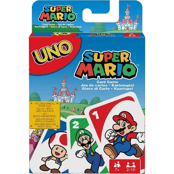 Mattel UNO Super Mario Card Game (Excl.) (DRD00)