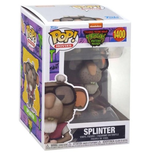 Funko Pop! Movies: Teenage Mutant Ninja Turtles Mutant Mayhem - Splinter #1400 Vinyl Figure