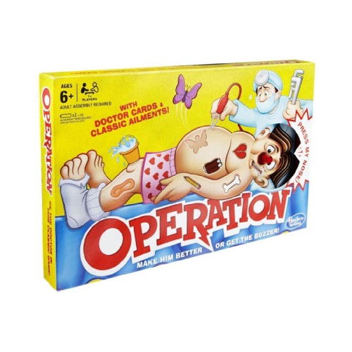 Hasbro Classic Operation Board Game (English Language) (B2176348)