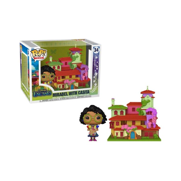 Funko Pop! Town Disney: Encanto - Mirabel with Casita #34 Vinyl Figure Funko Pop! Town Disney: Encanto - Mirabel with Casita #34 Vinyl Figure