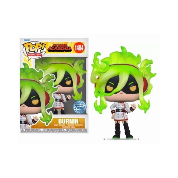 Funko Pop! Animation: My Hero Academia - Burnin (Moe Kamiji) (Special Edition) #1484 Vinyl Figure Funko Pop! Animation: My Hero Academia - Burnin (Moe Kamiji) (Special Edition) #1484 Vinyl Figure