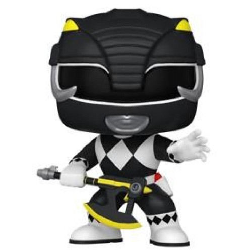 Funko Pop! Television: Power Rangers - Black Ranger #1371 Vinyl Figure