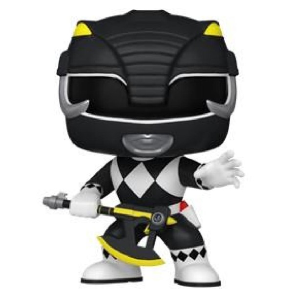 Funko Pop! Television: Power Rangers - Black Ranger #1371 Vinyl Figure