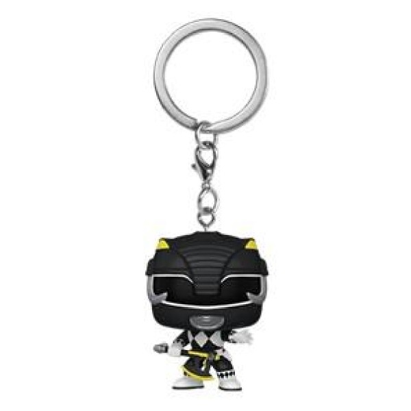 Funko Pocket Pop! Power Rangers - Black Ranger Vinyl Figure Keychain Funko Pocket Pop! Power Rangers - Black Ranger Vinyl Figure Keychain