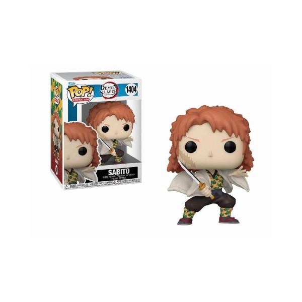 Funko Pop! Animation: Demon Slayer: Kimetsu No Yaiba - Sabito (No Mask) #1404 Vinyl Figure Funko Pop! Animation: Demon Slayer: Kimetsu No Yaiba - Sabito (No Mask) #1404 Vinyl Figure