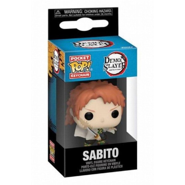 Funko Pocket Pop! Demon Slayer - Sabito (No Mask) Vinyl Figure Keychain Funko Pocket Pop! Demon Slayer - Sabito (No Mask) Vinyl Figure Keychain