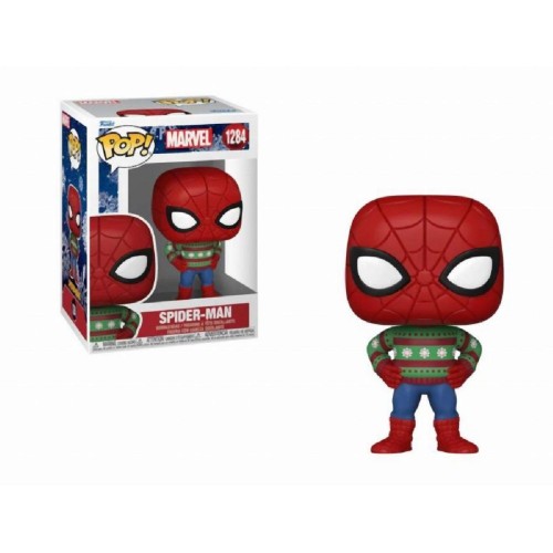 Funko Pop! Marvel: Holiday - Spider-Man (SWTR) #1284 Bobble-Head Vinyl Figure