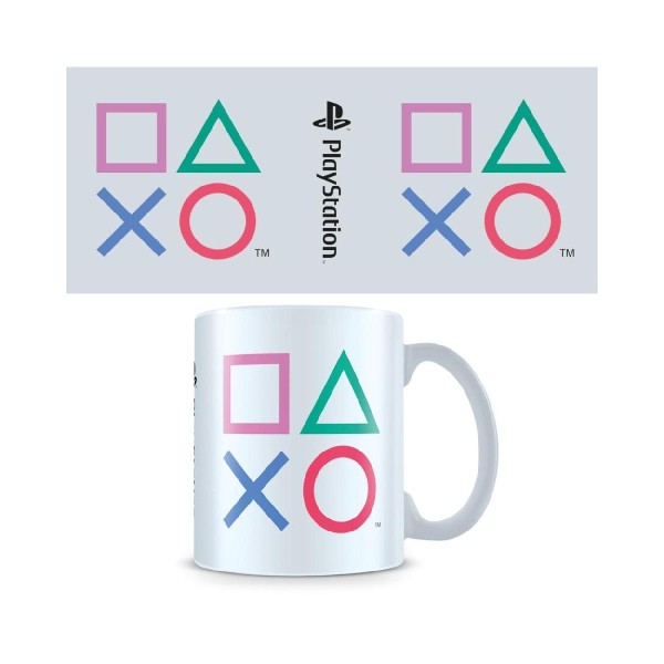 Pyramid PlayStation (Shapes) Coloured Mug