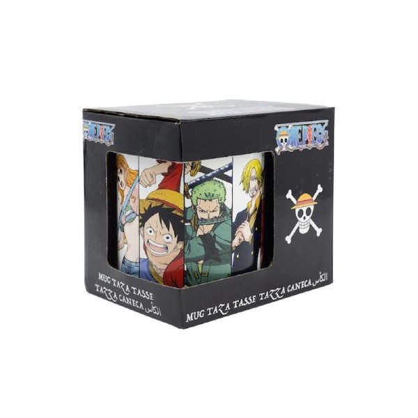 Stor One Piece - Crew Battle Ceramic Mug in Gift Box (325ml) Stor One Piece - Crew Battle Ceramic Mug in Gift Box (325ml)