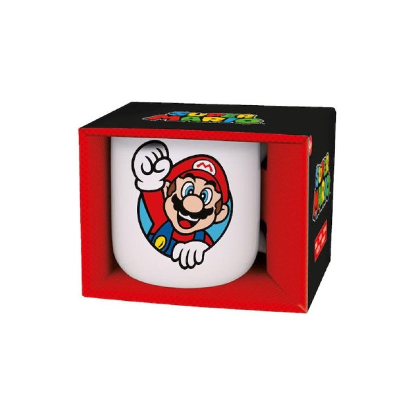 Stor Super Mario Ceramic Breakfast Mug in Gift Box (400ml) Stor Super Mario Ceramic Breakfast Mug in Gift Box (400ml)