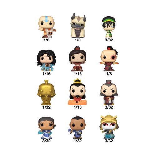 Funko Bitty Pop! Singles: Avatar (Blind Bag/Random) Vinyl Figures Funko Bitty Pop! Singles: Avatar (Blind Bag/Random) Vinyl Figures