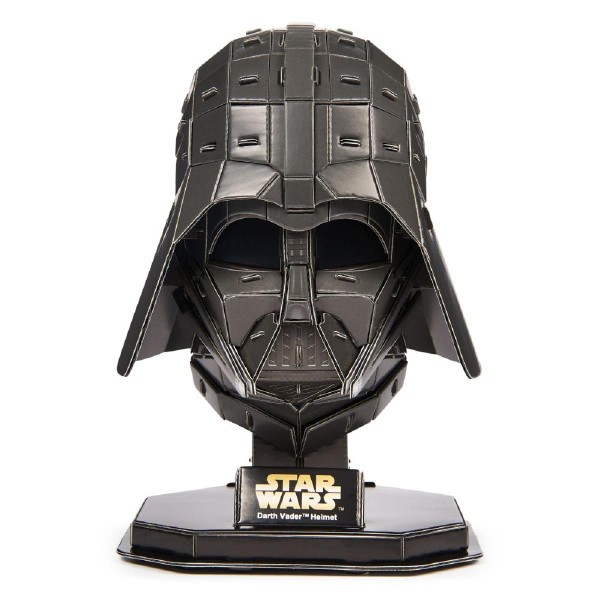 Spin Master Disney: Star Wars 4D Build - Darth Vader Helmet 3D Cardstock Puzzle Model Kit (6069821)