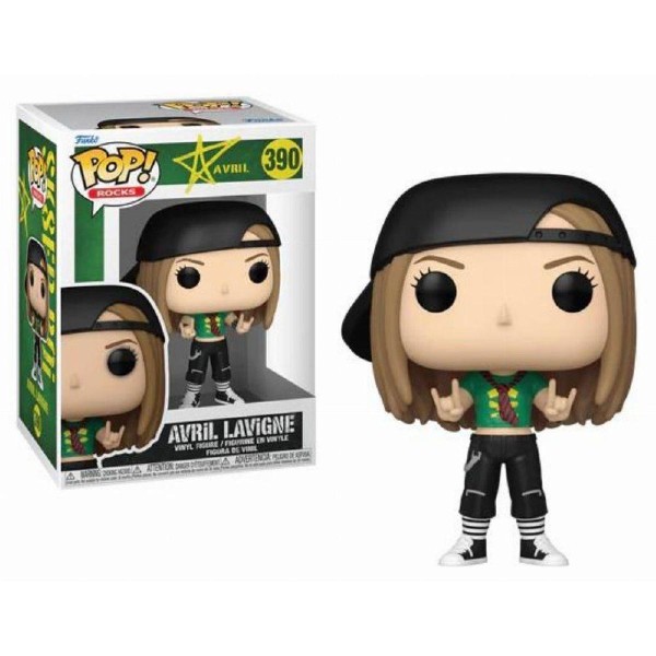 Funko Pop! Rocks: Avril Lavigne - Sk8ter Boi #390 Vinyl Figure Funko Pop! Rocks: Avril Lavigne - Sk8ter Boi #390 Vinyl Figure