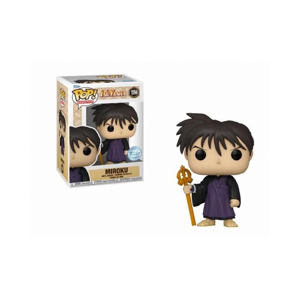 Funko Pop! Animation: Inuyasha - Miroku* (Special Edition) #1594 Vinyl Figure Funko Pop! Animation: Inuyasha - Miroku* (Special Edition) #1594 Vinyl Figure