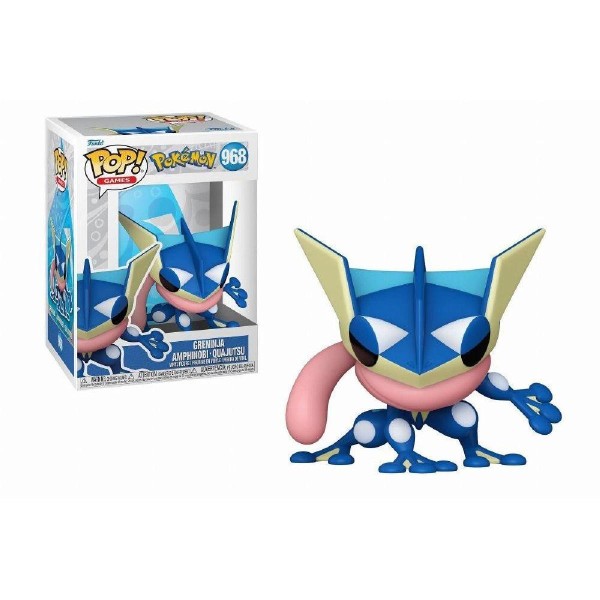 Funko Pop! Games: Pokemon - Greninja #968 Vinyl Figure Funko Pop! Games: Pokemon - Greninja #968 Vinyl Figure