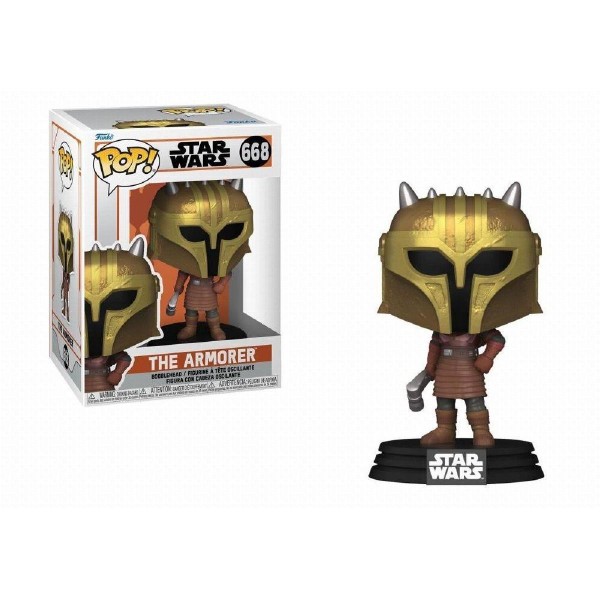 Funko Pop! Star Wars: The Mandalorian S10 - The Armorer (Special Edition) #717 Bobble-Head Vinyl Figure Funko Pop! Star Wars: The Mandalorian S10 - The Armorer (Special Edition) #717 Bobble-Head Vinyl Figure