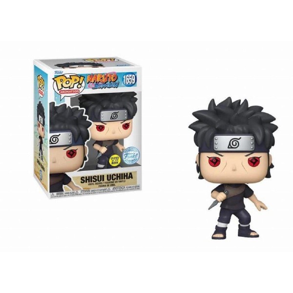 Funko Pop! Animation: Naruto Shippuden - Shisui Uchiha with Kunai (Glows in the Dark) (Special Edition) #1659 Vinyl Figure Funko Pop! Animation: Naruto Shippuden - Shisui Uchiha with Kunai (Glows in the Dark) (Special Edition) #1659 Vinyl Figure