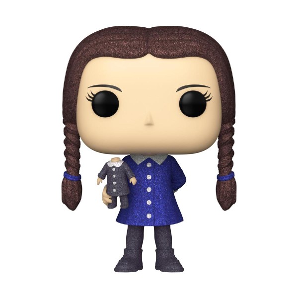 Funko Pop! Television: The Addams Family - Wednesday Addams (Diamond Glitter) (Black) (Special Edition) #811 Vinyl Figure Funko Pop! Television: The Addams Family - Wednesday Addams (Diamond Glitter) (Black) (Special Edition) #811 Vinyl Figure