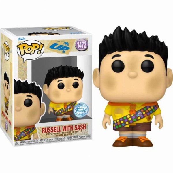 Funko Pop! Disney: Up - Russel with Sash (Box Lunch Exclusive) #1472 Vinyl Figure Funko Pop! Disney: Up - Russel with Sash (Box Lunch Exclusive) #1472 Vinyl Figure