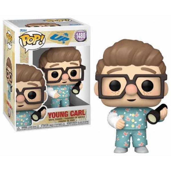 Funko Pop! Disney: UP - Young Carl #1480 Vinyl Figure Funko Pop! Disney: UP - Young Carl #1480 Vinyl Figure