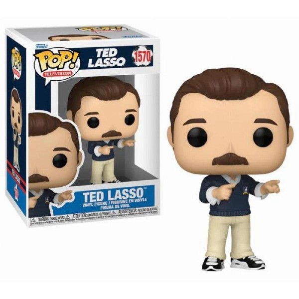 Funko Pop! Television: Ted Lasso - Ted Lasso #1570 Vinyl Figure Funko Pop! Television: Ted Lasso - Ted Lasso #1570 Vinyl Figure