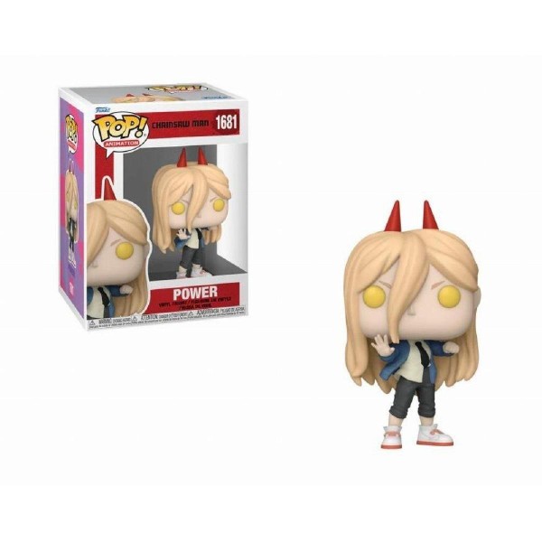 Funko Pop! Animation: Chainsaw Man - Power #1681 Vinyl Figure Funko Pop! Animation: Chainsaw Man - Power #1681 Vinyl Figure