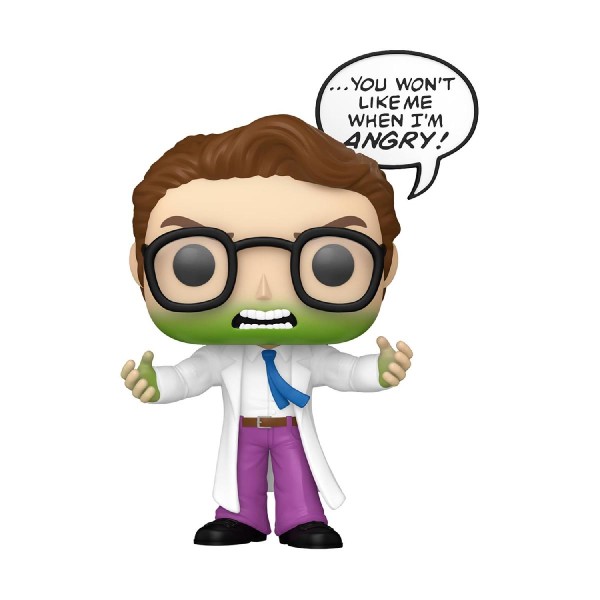 Funko Pop! Comics: Marvel - Bruce Banner (Don't Make Me Angry) #1417 Bobble-Head Vinyl Figure Funko Pop! Comics: Marvel - Bruce Banner (Don't Make Me Angry) #1417 Bobble-Head Vinyl Figure