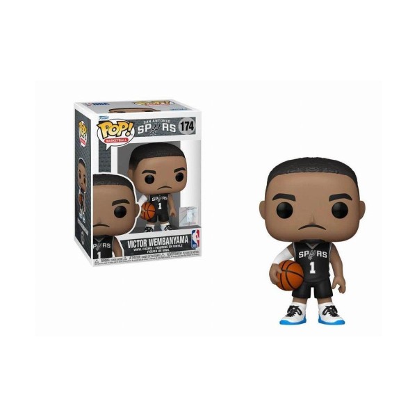Funko Pop! Basketball NBA: San Antonio Spurs - Victor Wembanyama #174 Vinyl Figure Funko Pop! Basketball NBA: San Antonio Spurs - Victor Wembanyama #174 Vinyl Figure