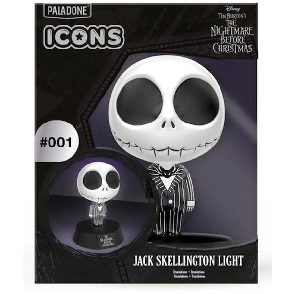 Paladone Icons: The Nightmare Before Christmas - Jack Skellington Light Paladone Icons: The Nightmare Before Christmas - Jack Skellington Light