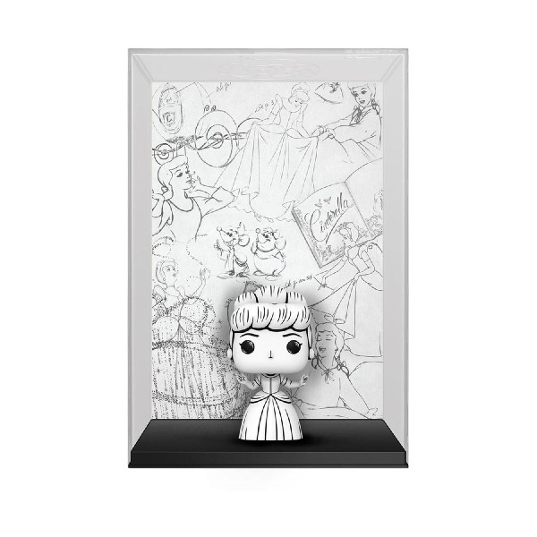 Funko Pop! Covers: Disney - Cinderella ( Sketched) #1523 Vinyl Figure Funko Pop! Covers: Disney - Cinderella ( Sketched) #1523 Vinyl Figure
