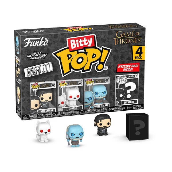 Funko Bitty Pop! 4-Pack: Game of Thrones - Jon Snow Vinyl Figures Funko Bitty Pop! 4-Pack: Game of Thrones - Jon Snow Vinyl Figures