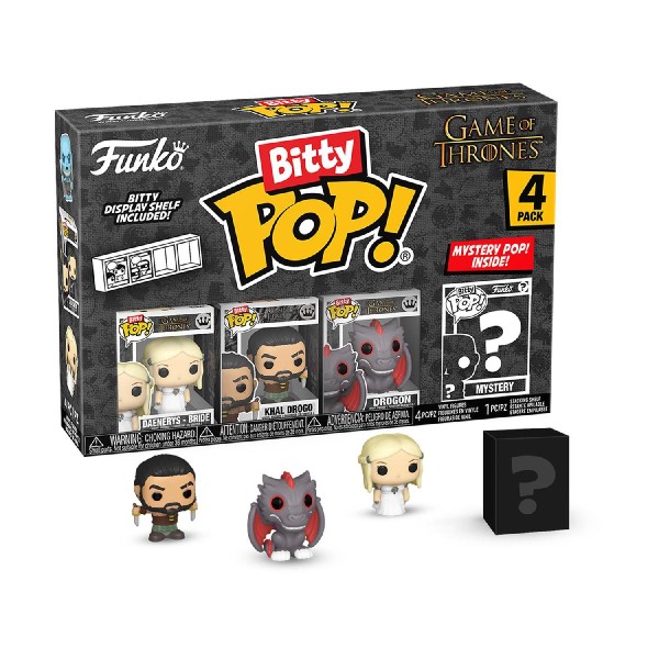Funko Bitty Pop! 4-Pack: Game of Thrones - Khaleesi Vinyl Figures Funko Bitty Pop! 4-Pack: Game of Thrones - Khaleesi Vinyl Figures